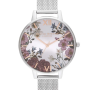 Olivia Burton British Blooms Stainless Steel watch